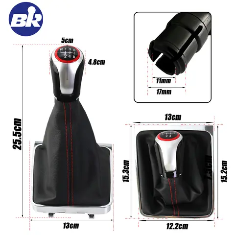 10 best sales vw passat b6 gear knob 6 speed - №4
