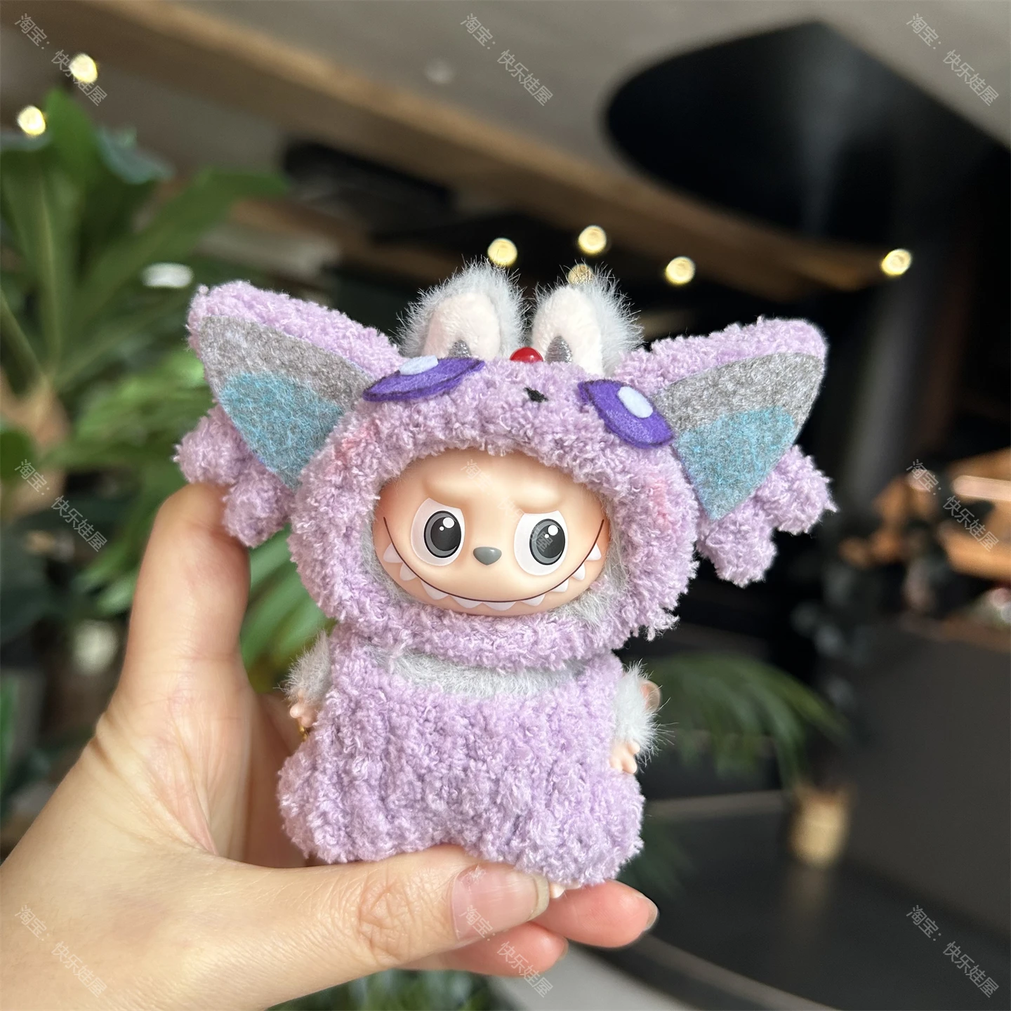 ملابس جديدة ل 10 سنتيمتر Labubu 4.0 ملابس دمى الفينيل لطيف أنيمي Eevee شخصية دمية فستان زي الملابس لدمى اكسسوارات #6