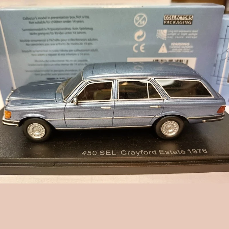 

MK 1/43 Scale 450SEL Crayford Resin Car Model Static Collection Decorated Holiday Gifts Toys Souvenir Gift