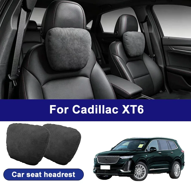 

For Cadillac XT6 car headrests, soft universal adjustable car seat pillows, car neck pillow cushions, car accessories