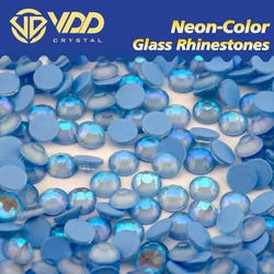 VDD 303 D Blue SS6-SS30 Non-hotfix Glass Rhinestones Crystal Flatback Stones For Nail Art Accessories DIY Crafts Decorations