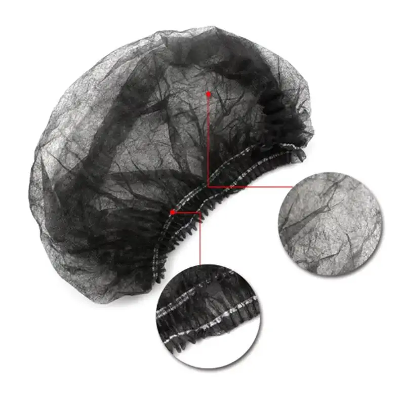 

100pcs Sterile Hat Microblading Accesories Permanent Makeup Disposable Hair Net Caps For Eyebrow Tattoo