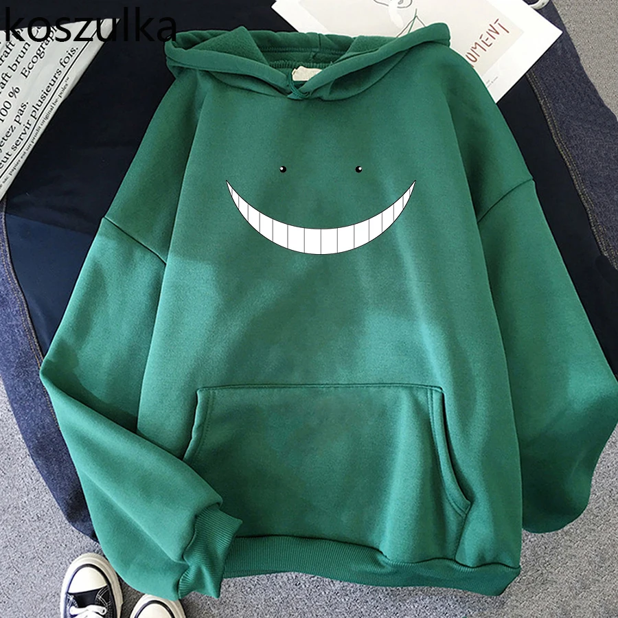 2023 Japanese Anime Karma Akabane Hoodies Sweatshirt Funny Clothes Harajuku Hoodied Cartoon Women Assassination Classroom Hoodie