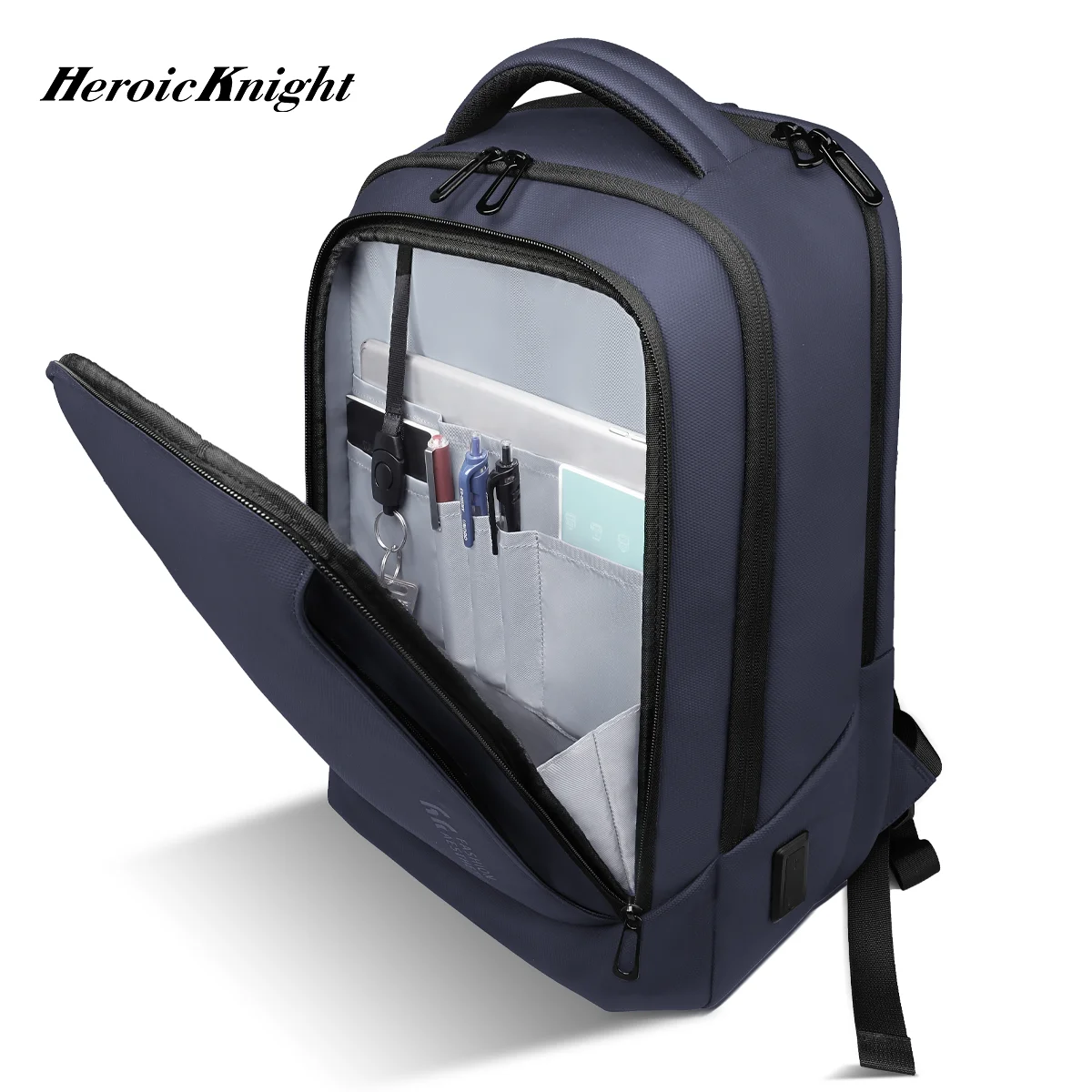 Heroic Knight Travel Backpack Large Capacity Waterproof 15.6