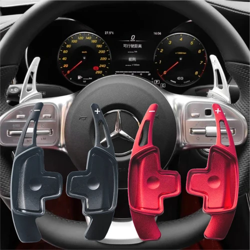Paleta de cambios para volante de coche, hoja de paleta de cambio de aluminio para Benz A B C E GLE GLA GLC clase W176 W205 W246 C117 W218