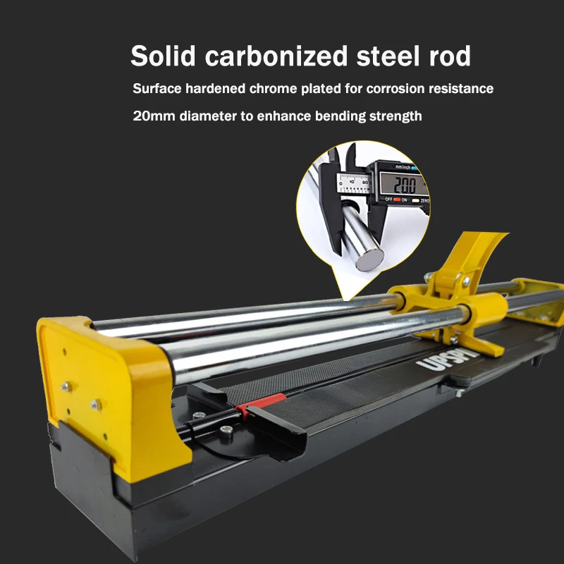 Manual Tile Cutting Machine Laser Positioning Double Pole Tool 400#/600#/800#Home Portable Dustless Stone Floor Tile Push Knife