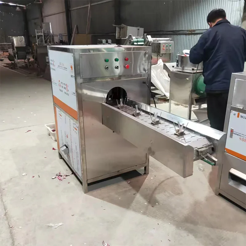 Onion Peeler, Chain-Type Vegetable Processing, Pneumatic High-Efficiency Onion Peeler, High Peeling Efficiency/Low(Customized)
