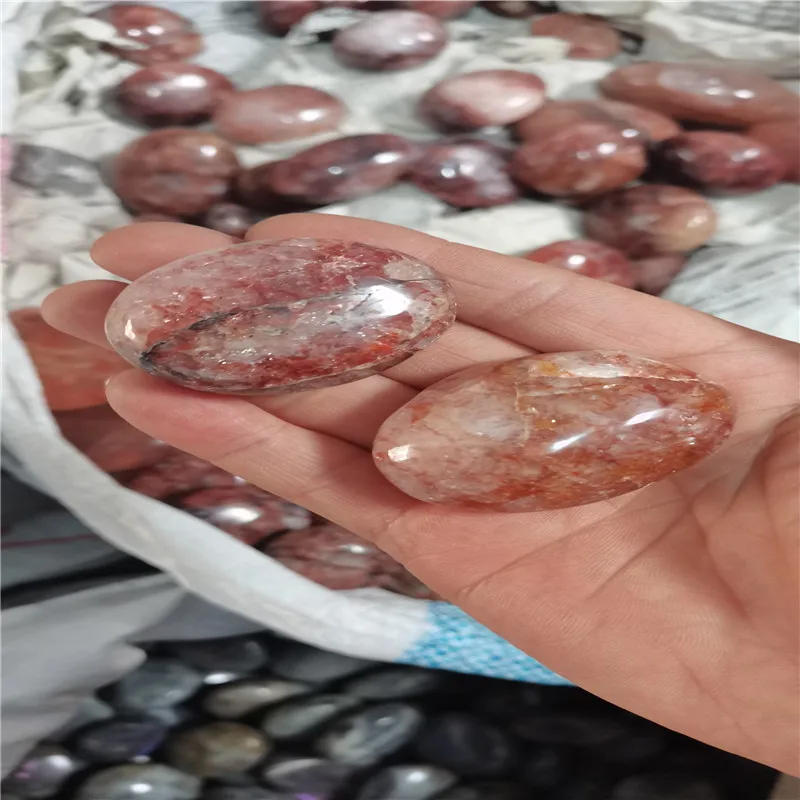 1000g Natural Crystal Red Glue Flower Handle Home Decorative Craft Material for DIY Projects
