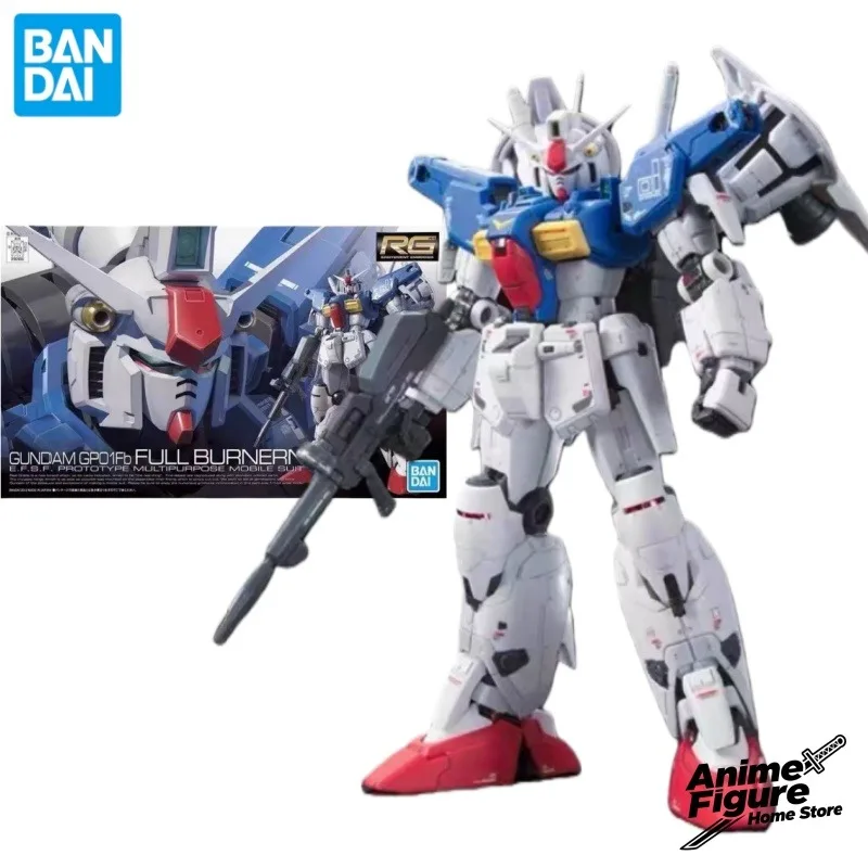

100%Original in Stock Bandai RG 1/144 GUNDAM GP01-Fb FULL BURNERN New Mobile Report Gundam Anime Character Model Toy Collection