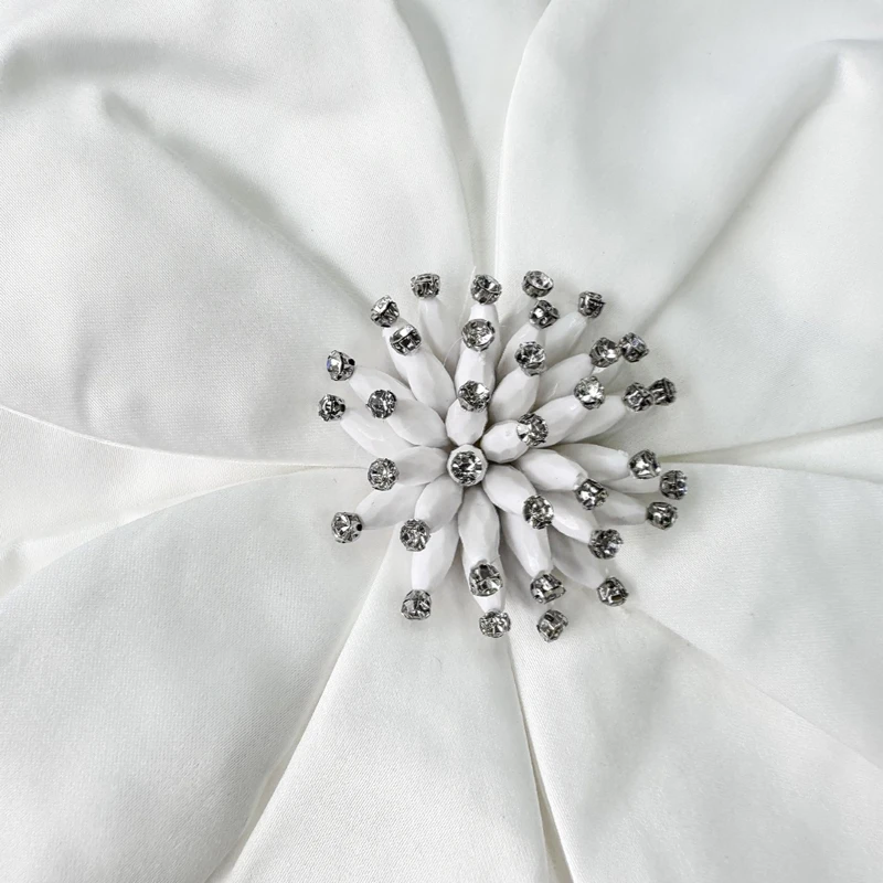 Three-dimensional simple flower dress dress sewing accessories decorative fabric large flower accessories