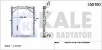 

350180 for water radiator FH 12 FH 12 FH/FM FM/FM/FM/FM (MT)/FM (MT)/FM (MT)