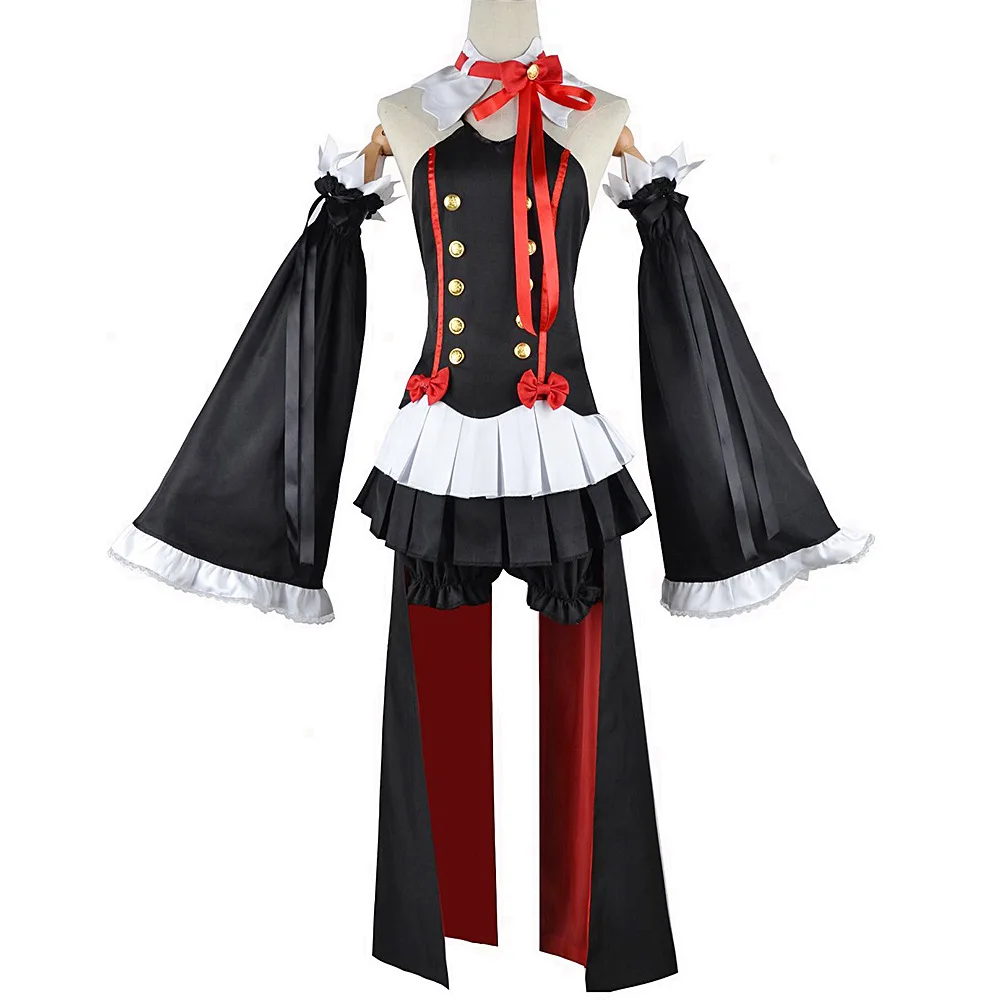 Séraphin de la fin reproduire l Tepes Cosplay Costume, uniforme, perruque, Anime, style chinois, Halloween, jeu opulent splendeur