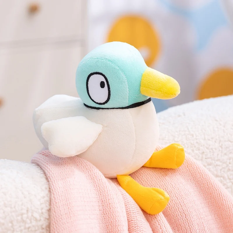 

Мягкая игрушка-плюш «Кавайная Сара и Утка» с персонажами из мультфильма, плюшевые животные для детей, подарок на день рождения, декор для комнаты