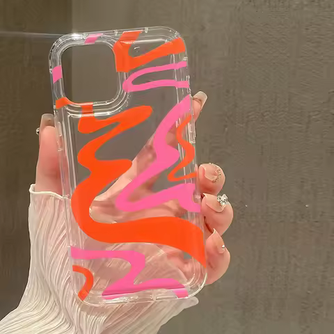 Leopard Print Clear Phone Case For Samsung A55 5g Case S24 S23 Ultra A34 A54 A35 A53 A32 A13 A53 A14 A52 A15 S22 S20 S21FE Cover