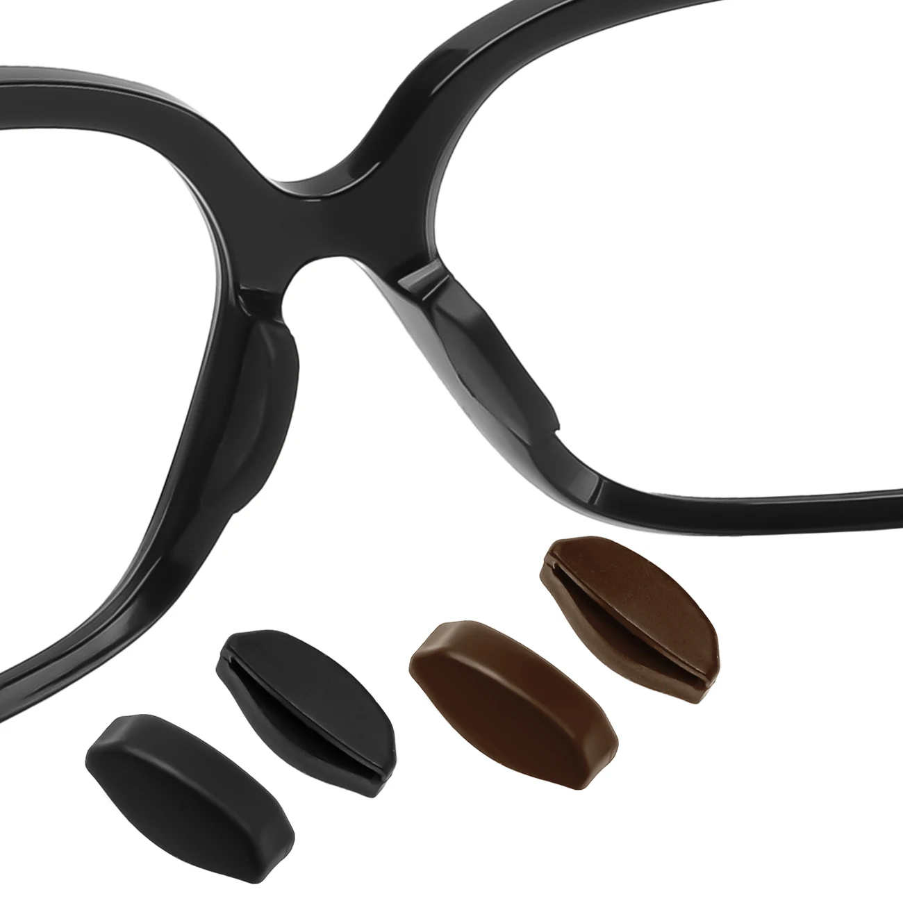 Anti-Slip Replacement Nose Pad Nose Pieces for Frogskins Range OO9284 AF OO9284A Frame-Hygienic & Skin-Friendly Material