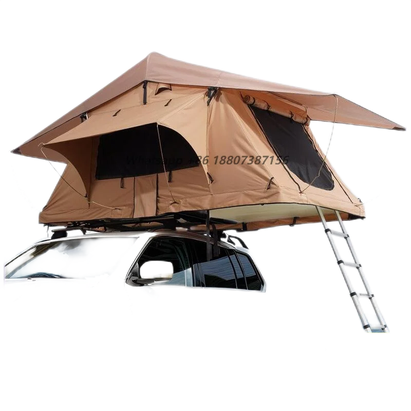 Factory Direct Soft Shell Car Roof Top Tent Waterproof 2-3 Person Outdoor Camping Tent