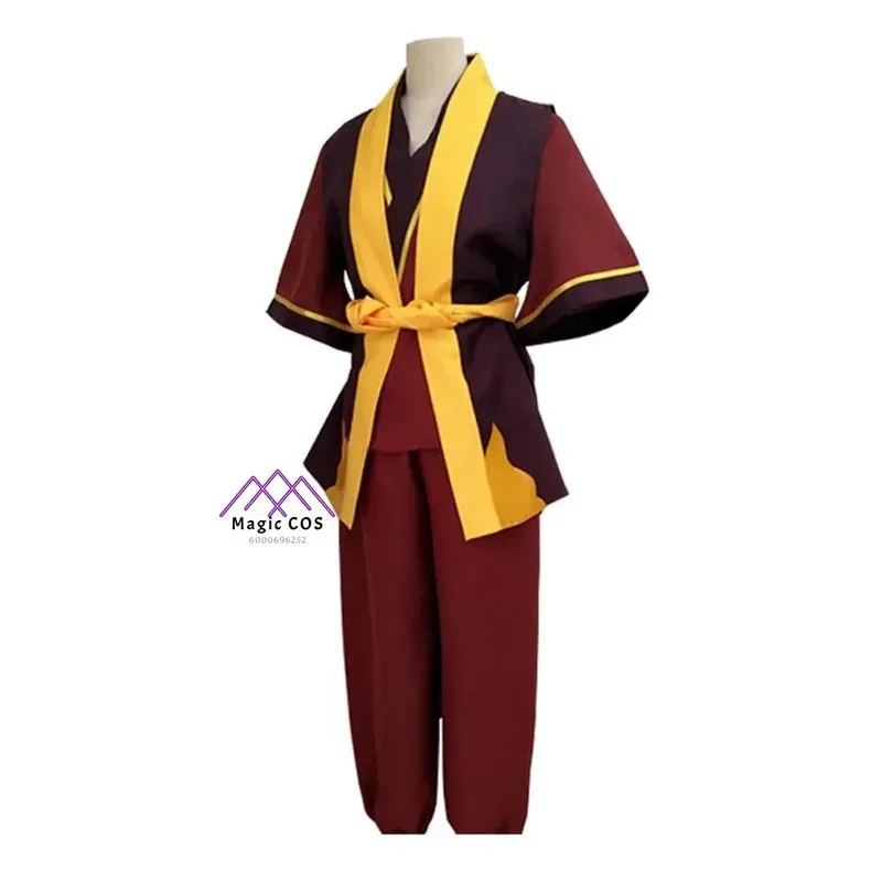 

CyZuko Hot Cosplay Costume From Avataar The Last Airrbenderr Prince Vest and Pants Adult Men Halloween Uniform Suit New Arrival