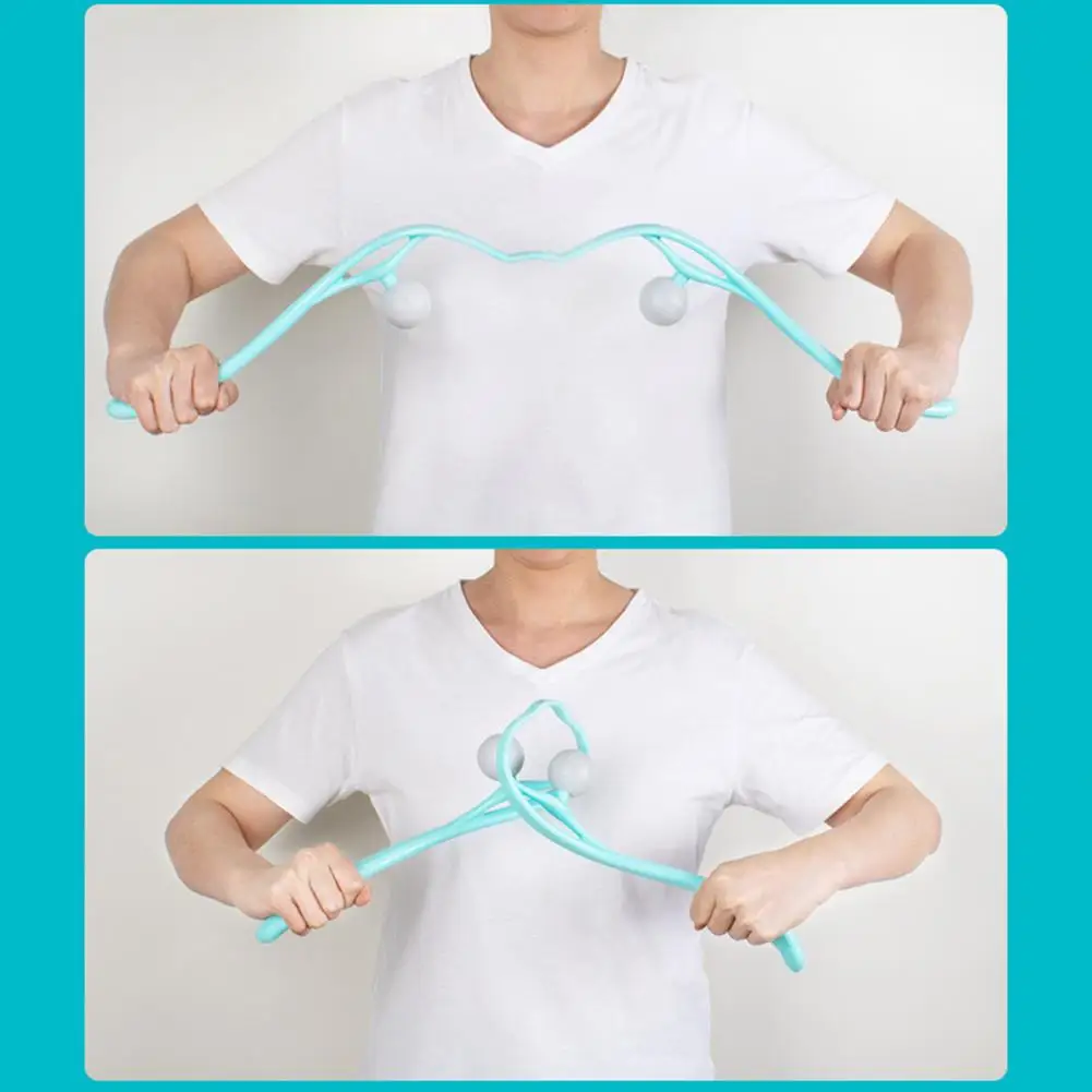 Portable Neck Massager Lightweight Neck Massager Portable Neck Shoulder Massager Tissue Tool Adjustable Pressure Muscle for Home