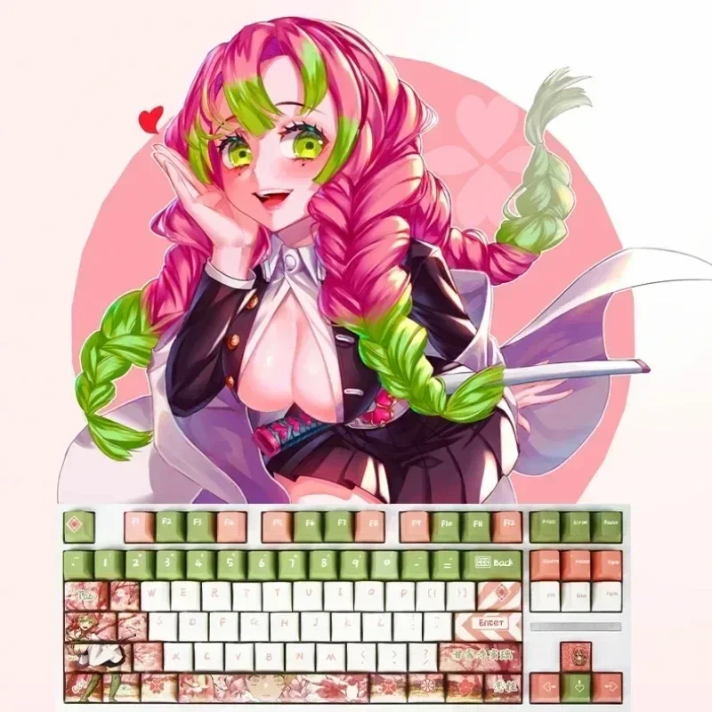 CKC لعبة الرسوم المتحركة موضوع Keycap مخصص خمسة الجوانب الحرارية التسامي PBT مجموعة أغطية المفاتيح للوحة المفاتيح الميكانيكية مفتاح قبعات الصبي هدية