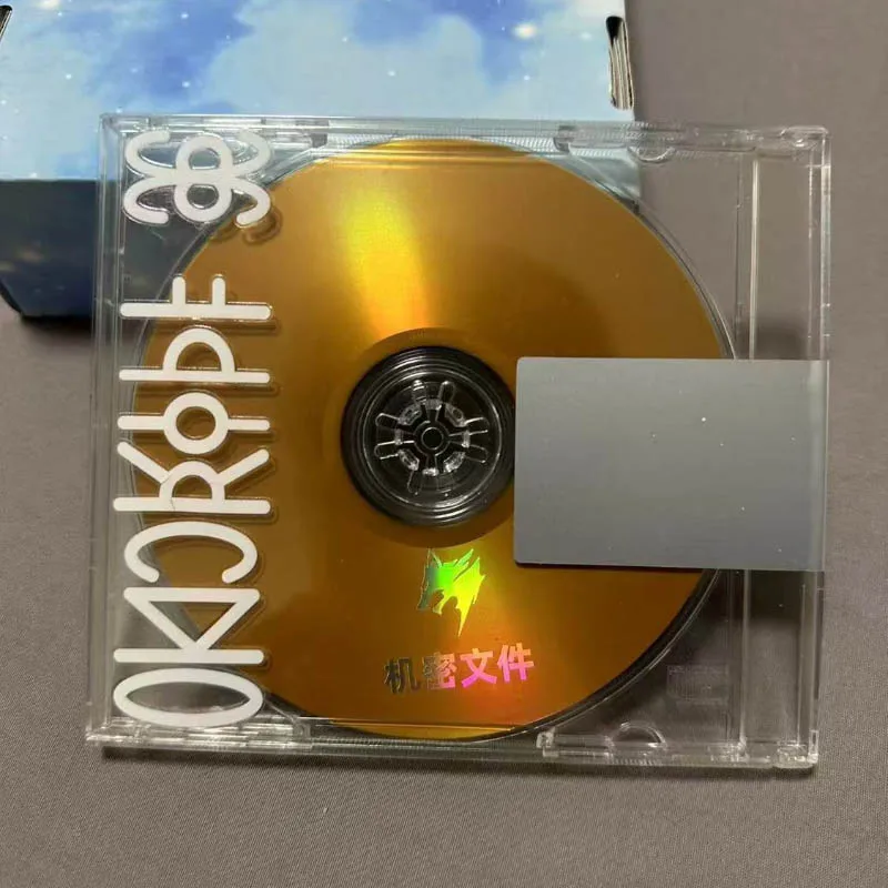 لعبة Arena Breakout: القرص الضوئي التأثيري اللانهائي وثيقة سرية CD نموذج زخرفة الملحقات الدعامة هدية