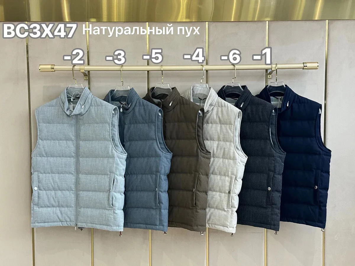 2025 DIKU Vest Down Men 2025 Autumn Winter Thick New Keep Warm Light Comfortable Big Size M-4XL High Quality Coat