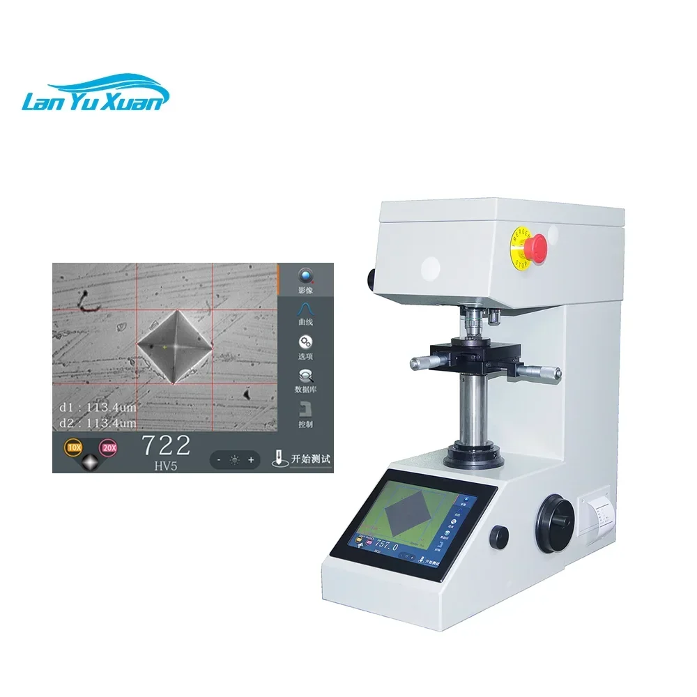 New Design High Accuracy Visual Vicker Hardness Tester/vckers Hardness Tester Mhvs-50v