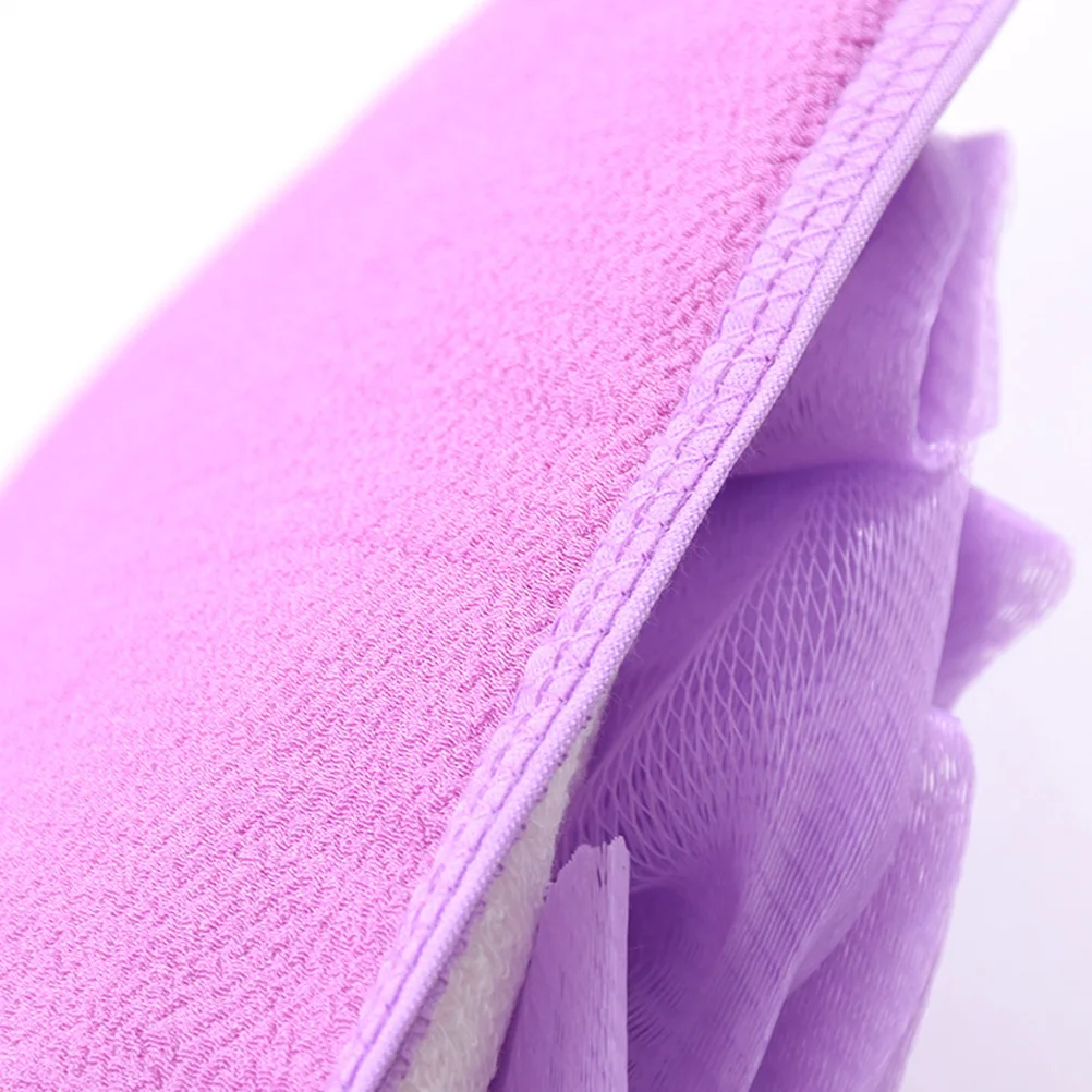 

6pcs Bath Gloves Double Sided Exfoliating Fiber Material Comfortable Fit Remove Dead Skin Prevent Clogged Pores Acne Shower