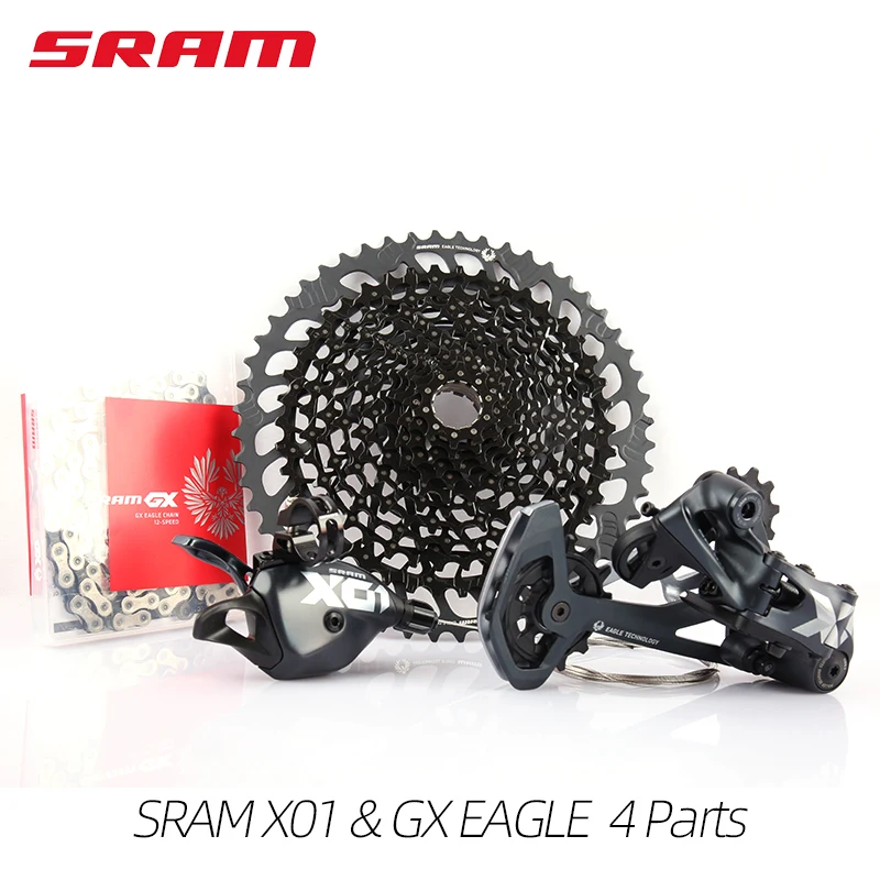 2021 SRAM GX & X01 EAGLE DUB 4 Parts 1x12 12v Speed GX Chain 10-52T XD Cassette Groupset Kit XO1 Trigger Shifter Rear Derailleur