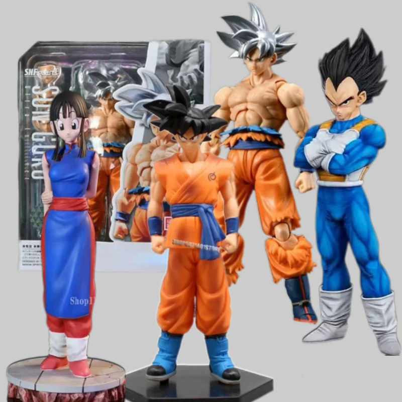 

16cm Anime Dragon Ball Super Figures White Haired Son Goku Action Figures Migatte No Goku'i PVC Collection Model Figurine Toys
