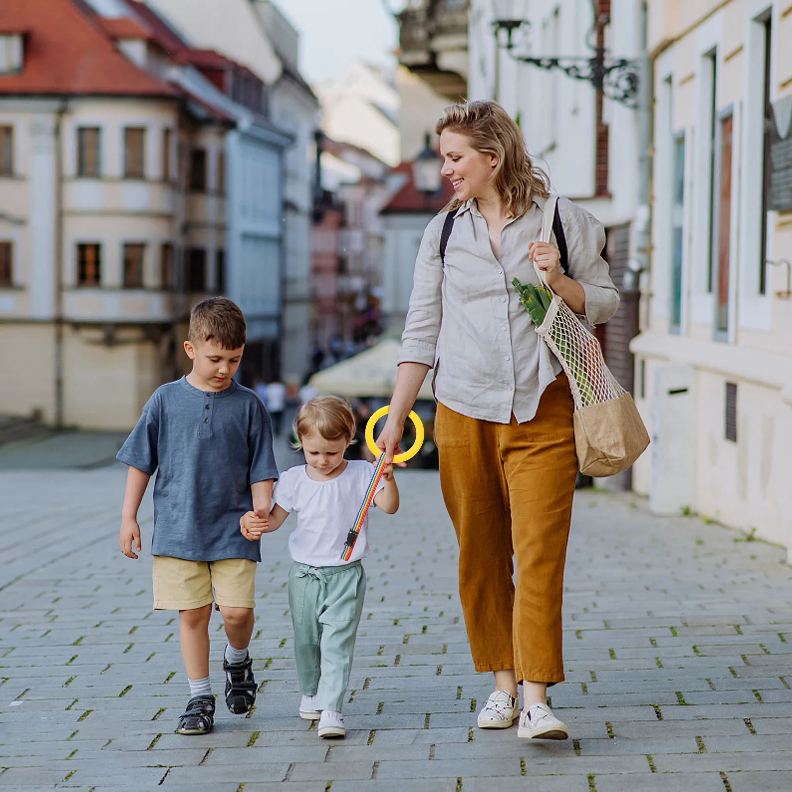 

3Pcs Children Safety Walking Rope Toddlers Preschool Line Rope for Parks Road Crossing Camping Hiking Daycare Supplies