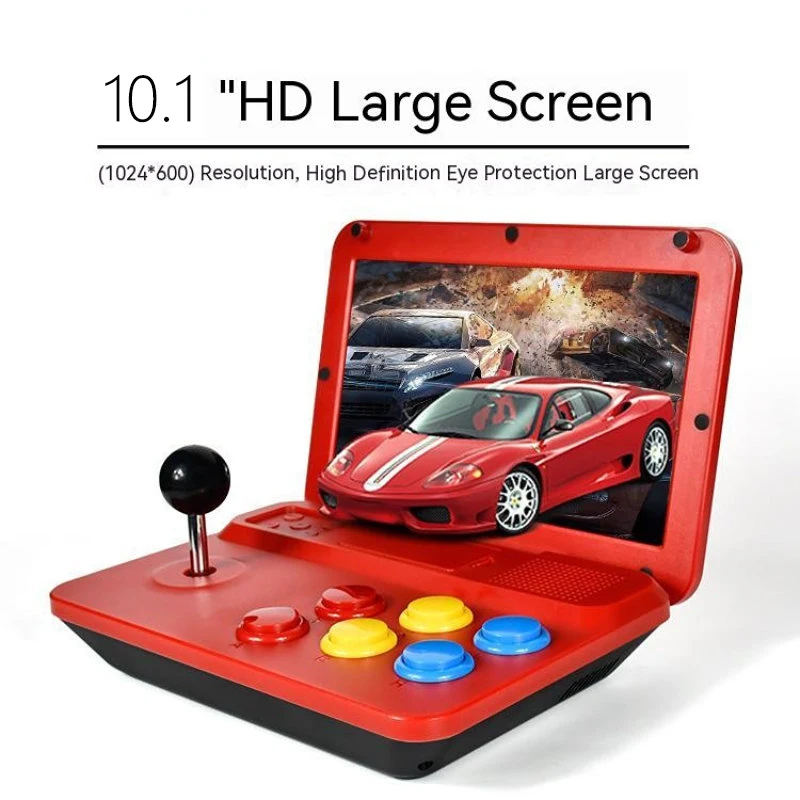 Imagem -04 - Arcade Retro Game Console com Destacável Joystick Grande Simulação Multi Game Console 10 Polegada Tela Grande Novo A13