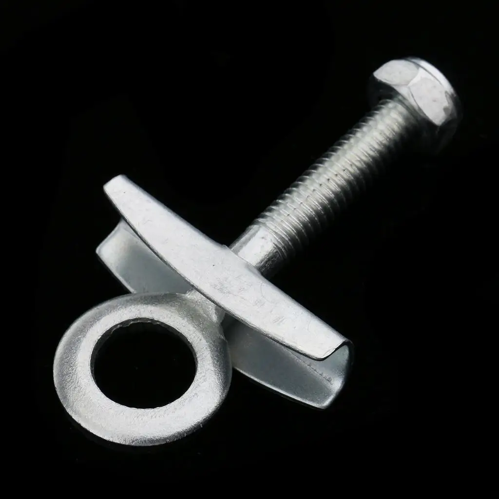 Chain Adjuster Bolt Tensioner Metal Strength Silver Puller for Mini Motorcycle 47cc 49cc Dirt Bike
