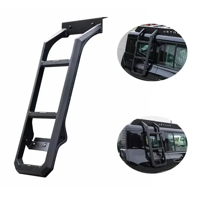 Hot Sell Traveller T2 Aluminum Exterior Accessories Off Road Fixed Car Roof Ladder For JETOUR  