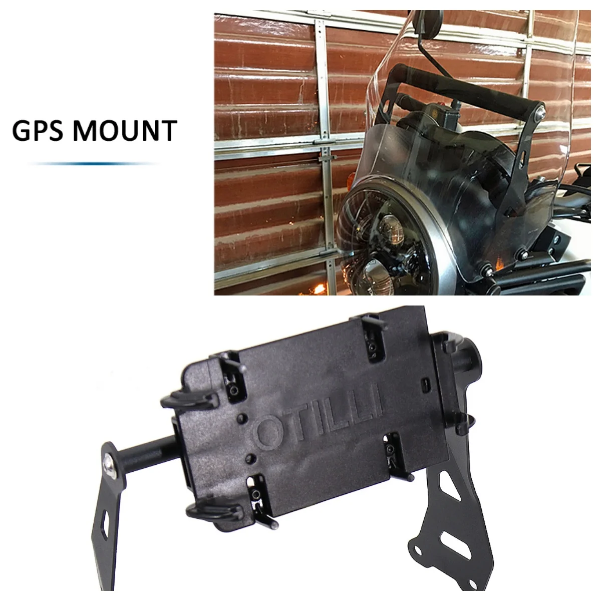 New 12/22mm GPS Navigation Bracket For Royal Enfield Himalayan 2016-2020 USB Charging Phone Holder Motorcycle Accessories