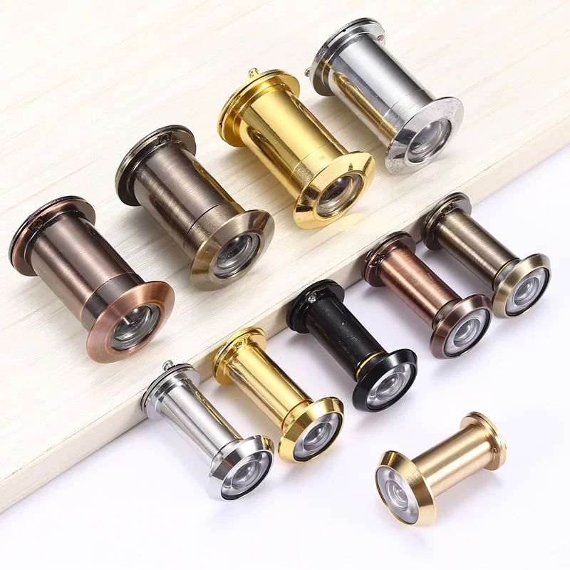 1PC Diameter 16mm/26mm  Anti-theft Door High-definition Glass Lens Cat Eye Hotel Door Mirror Sheep Eye