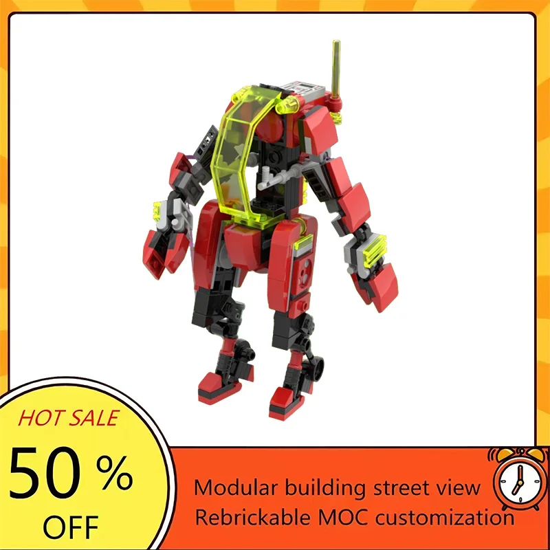 

168PCS Popular Space War Movie Model MOC Building Bricks Utility Mech Modular Technology Gift Holiday Assemble Children Toy Suit