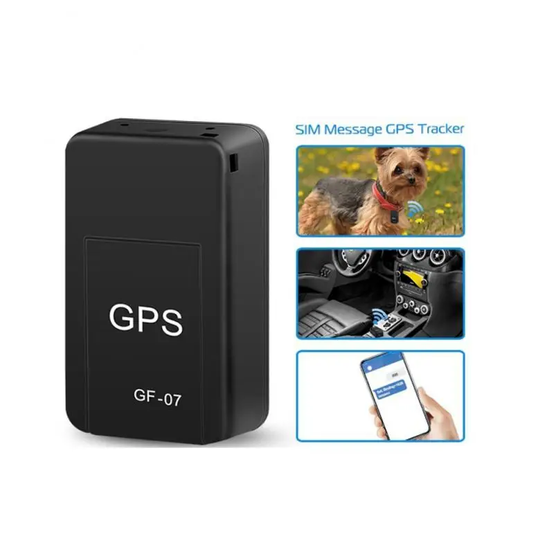 Mini Magnetic Car Vehicle GSM GPRS GPS Tracker Locator Real Time Tracking Portable Car GPS Trackers GF-07
