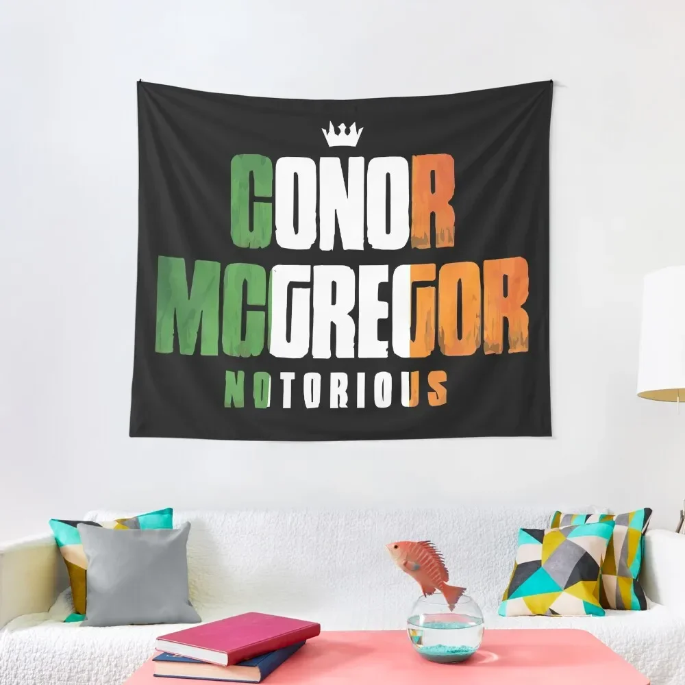 

Conor McGregor Notorious Tapestry Custom Bedroom Decor Decor For Room Tapestry