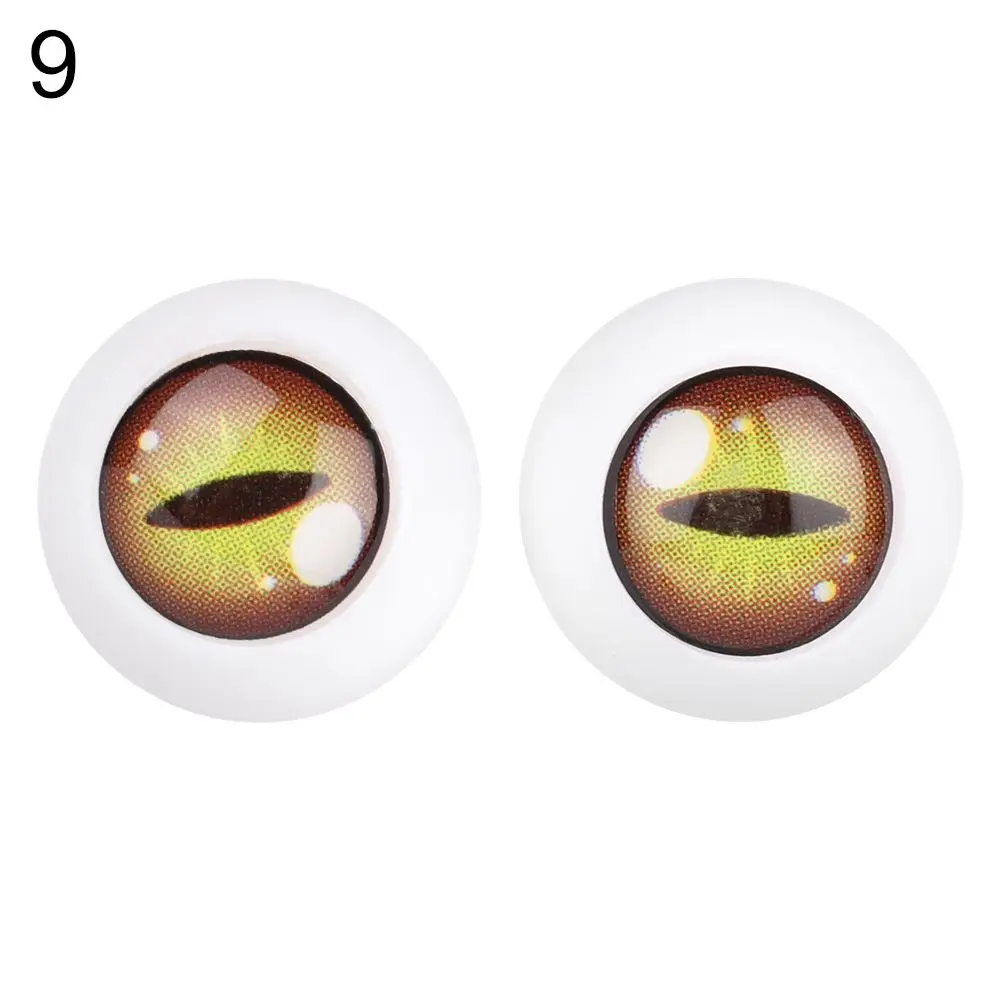 1pair 10 Styles Funny Puppet Making Dinosaur Eye  Safety Eyes DIY Craft Accessories
