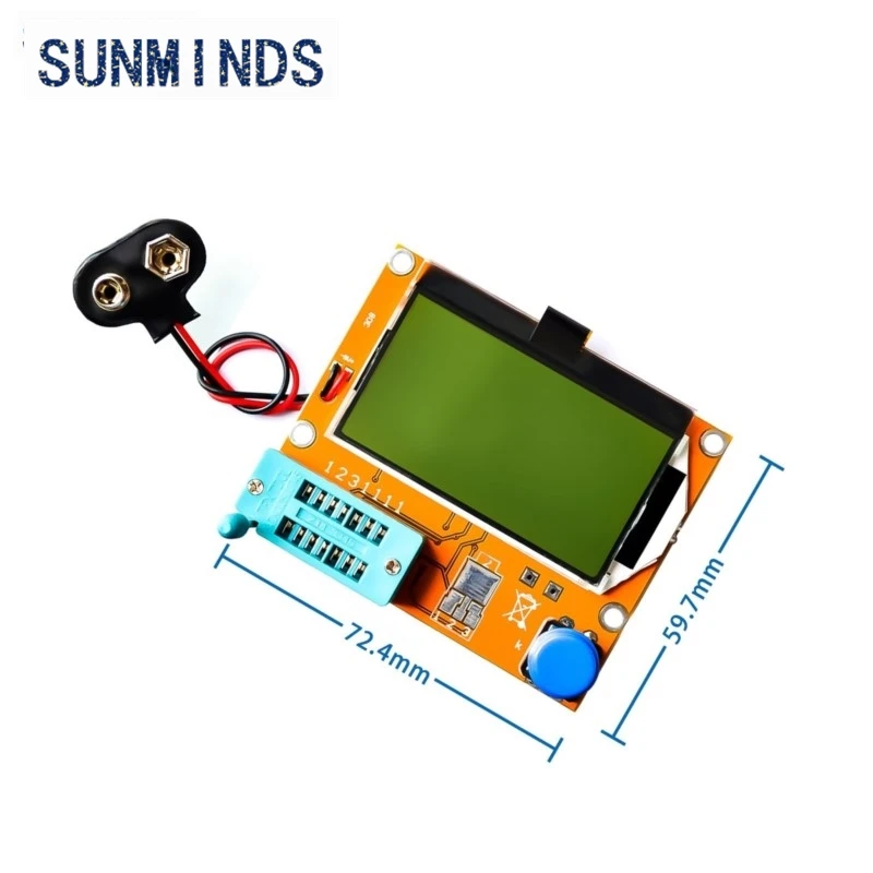 LCR-T4 ESR Meter Transistor Tester Diode Triode Capacitance SCR Inductance New M12 dropship