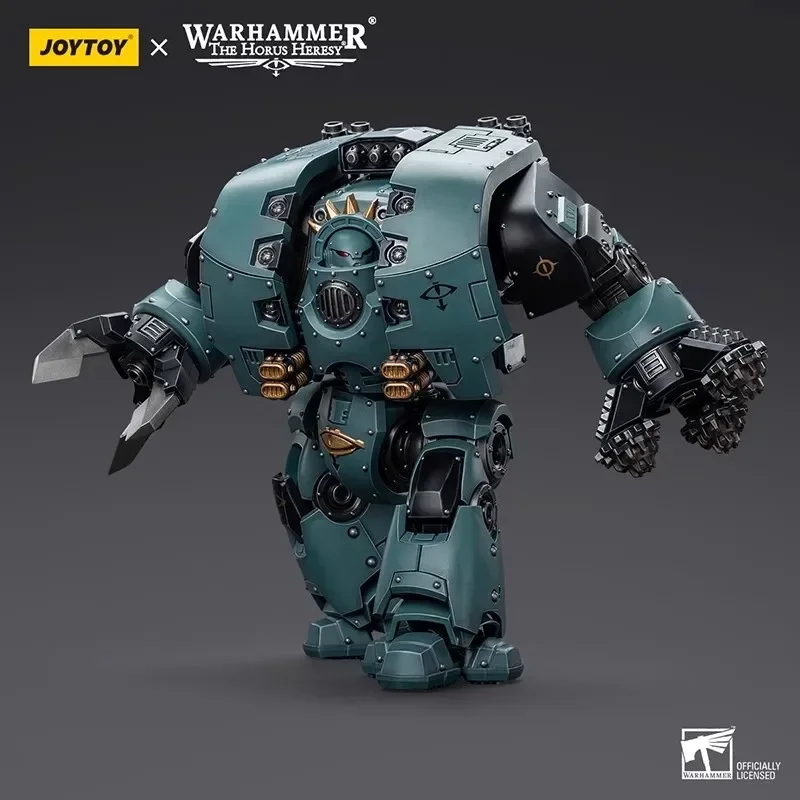 28cm  IN STOCK JOYTOY Warhammer The Horus Heresy 1/18 Action Figure Leviathan Dreadnought with Siege Drills Anime Model Toy Gift
