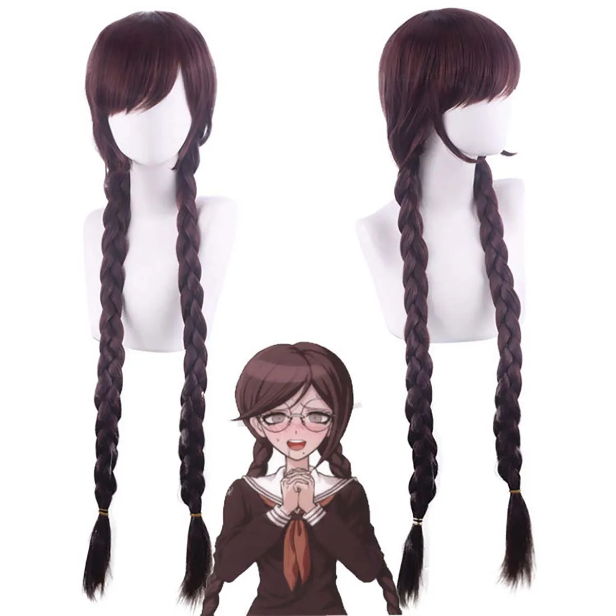 

Halloween party Anime Danganronpa cosplay Toko Fukawa Wig