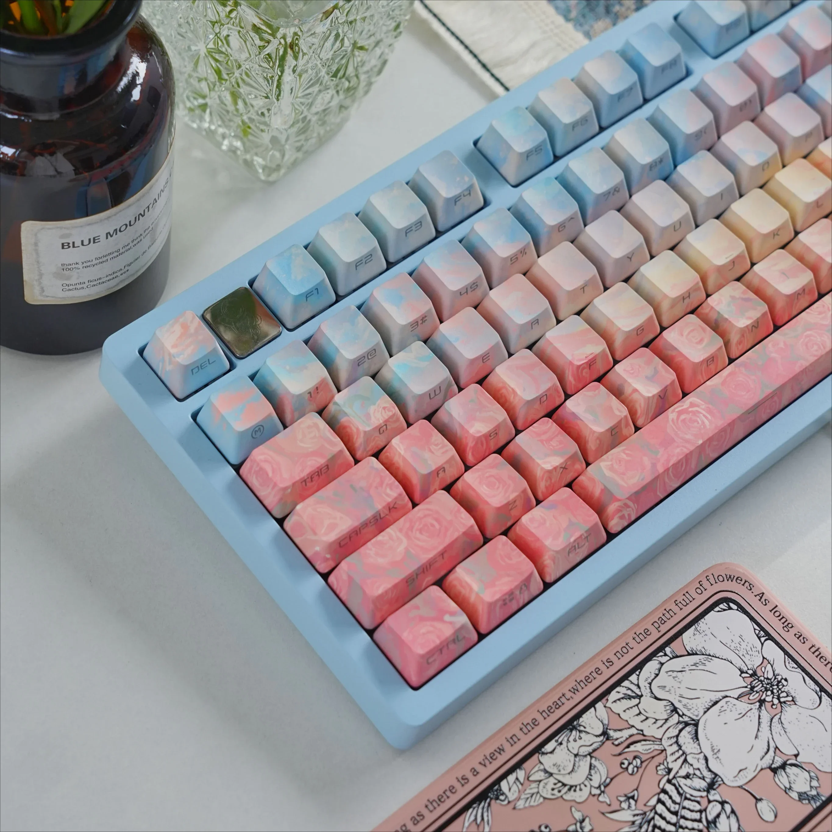 

Rose Coast OEM Height 133 Keys Side Sublimation Keycaps