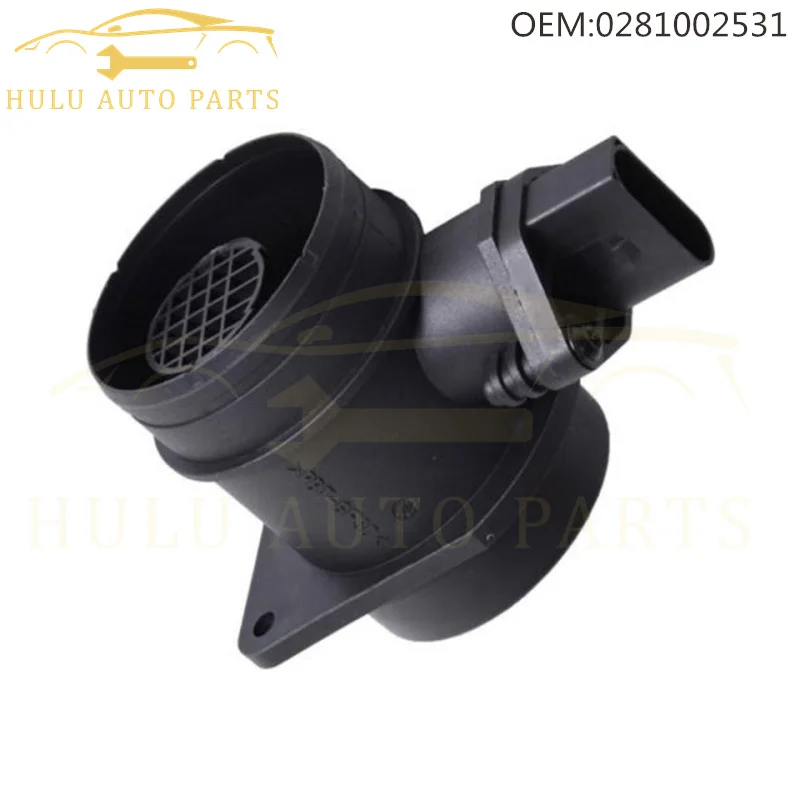 High Quality 0281002531 038906461B Mass Air Flow MAF Sensor For Audi A3 VW Volkswagen Seat Altea 1.9 TDI Car Accessories