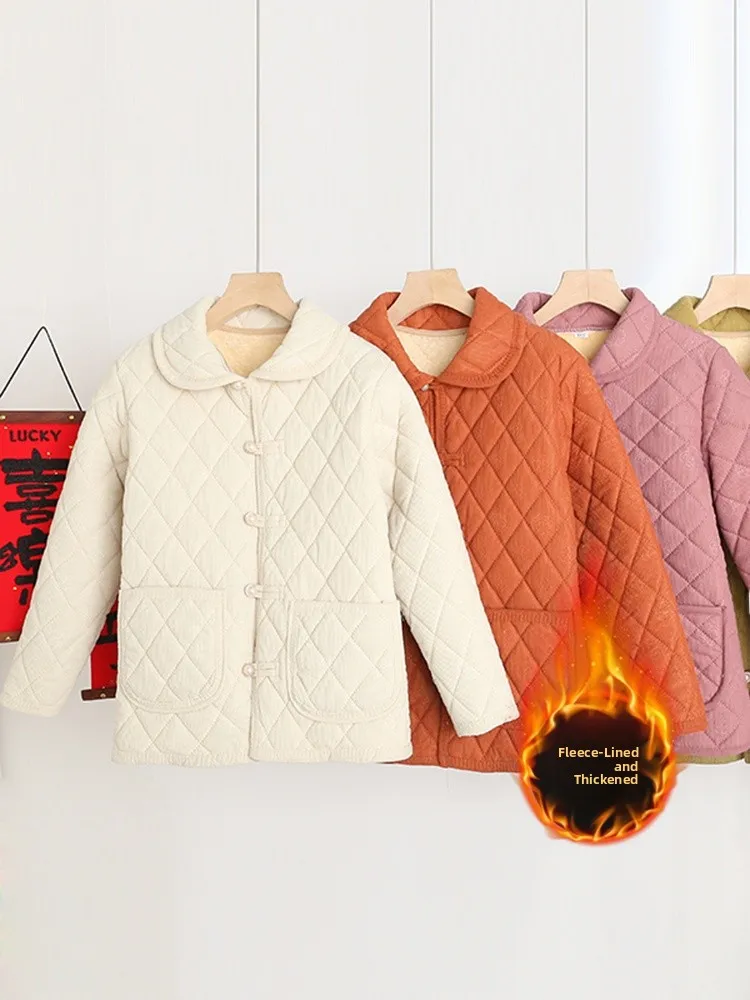 

Женская зимняя верхняя одежда Thiened Cotton Jaet, теплая морозостойкая подкладка на складе, большого размера, для похудения, удобная для поездок на работу