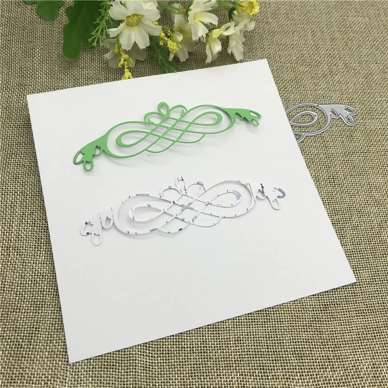 flower  lace  Metal cutting dies  mold Round hole label tag Scrapbook paper craft knife mould blade punch stencils dies