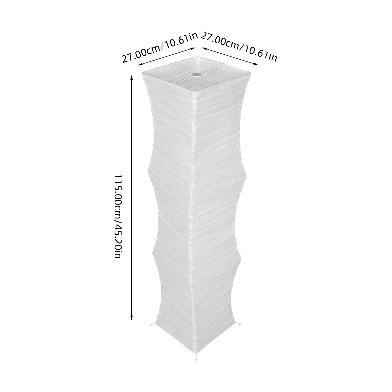 Paralume per lampada da terra in carta Design minimalista pieghevole per soggiorno, camera da letto, ufficio, copertura di ricambio per luce soffusa, moderno in piedi