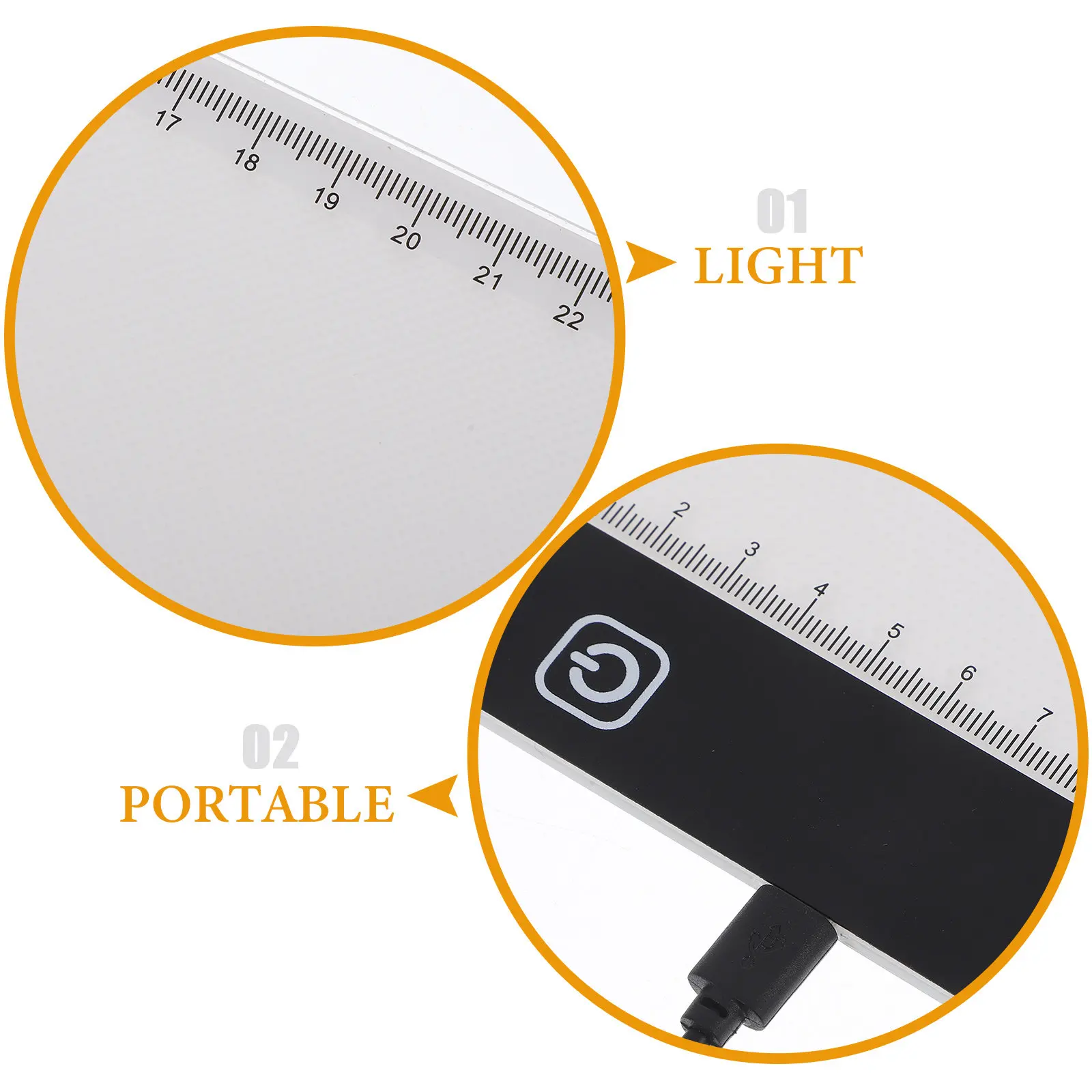 A4 LED Drawing Light Box Adjustable Brightness Scale Light Pad for Tracing Sketching Drawing Copy Board Art Supplies Portable