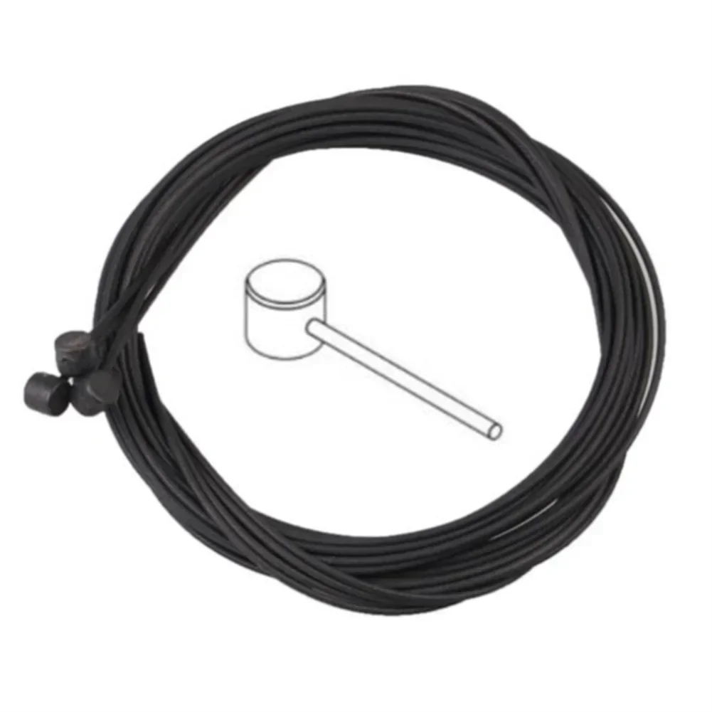 Mtb tef lon revestido cabo de mudança velocidade núcleo deraillleur linha freio fio interno ciclismo freio dianteiro traseiro acessórios da bicicleta estrada