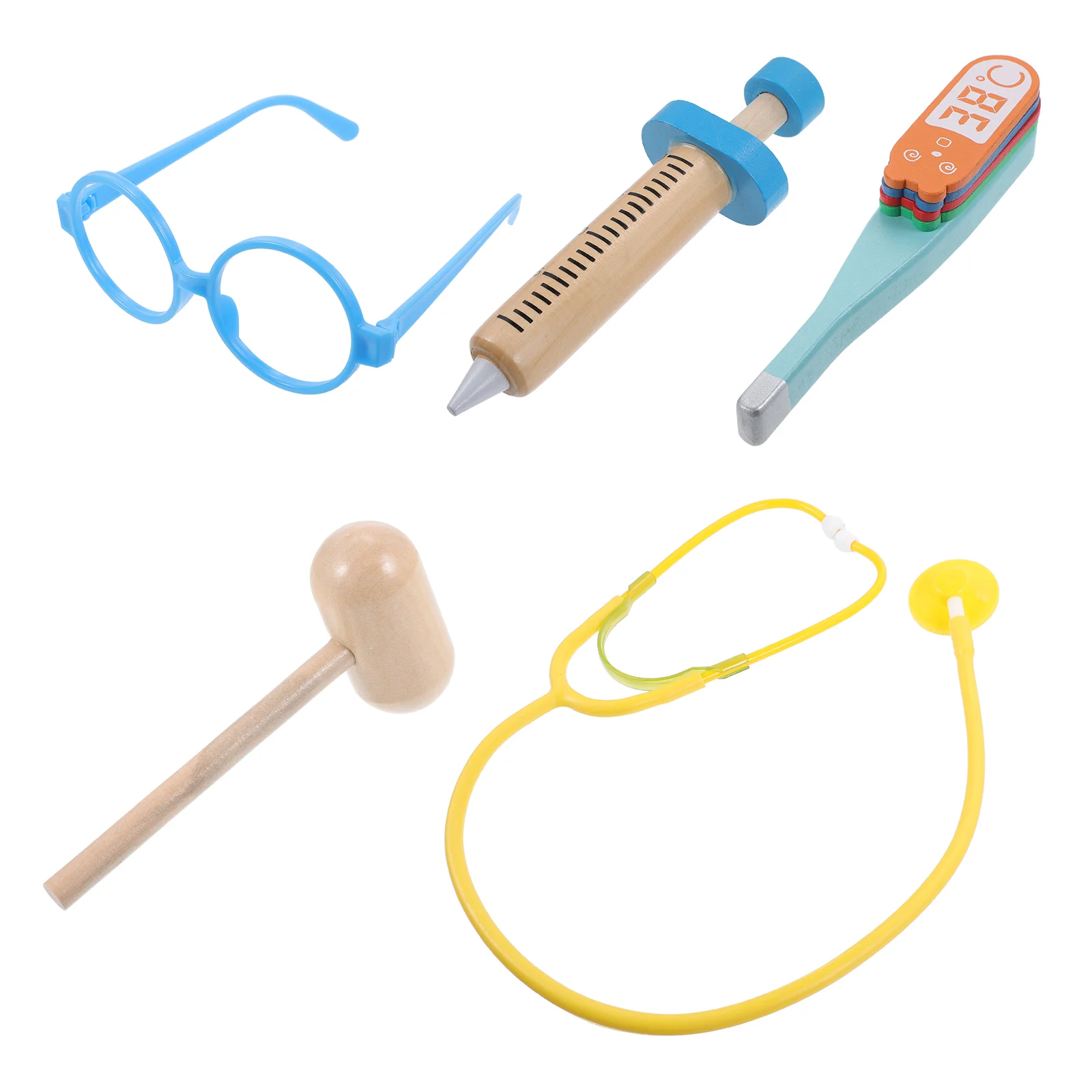 Child Stethoscope Toy Doctor Games for Kids Nurse Pretend Play Funny Kit Girls Toys